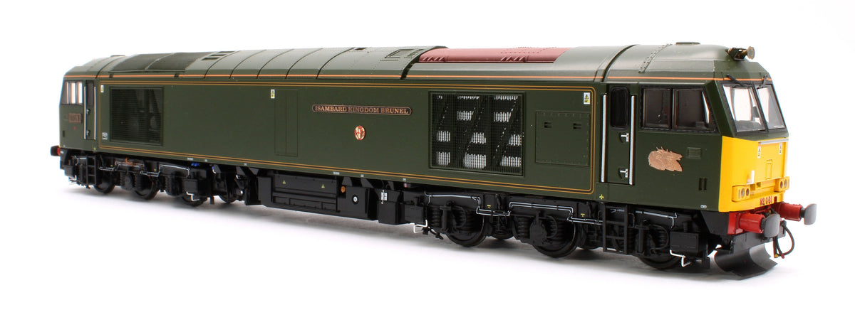 CM-60081-GWR SF Pre-Owned Class 60 081 “Isambard Kingdom Brunel” GWR Green Diesel Electric Locomotive - DCC Sound