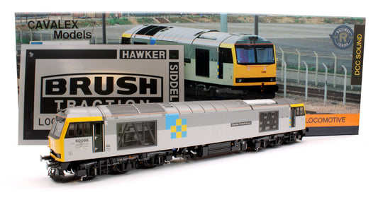 Pre-Owned CM-60098-TGCN Class 60 098 “Charles Francis Brush” Construction Sector Diesel Electric Locomotive