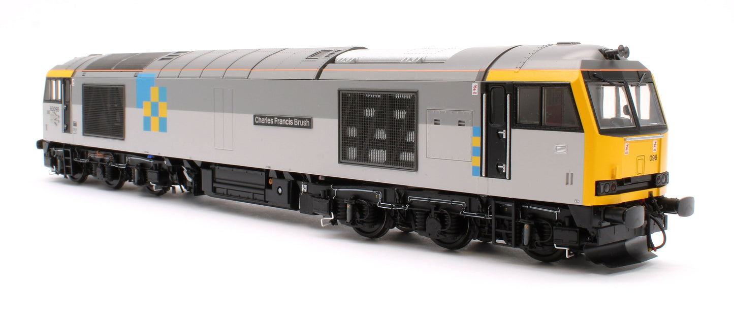 Pre-Owned CM-60098-TGCN Class 60 098 “Charles Francis Brush” Construction Sector Diesel Electric Locomotive