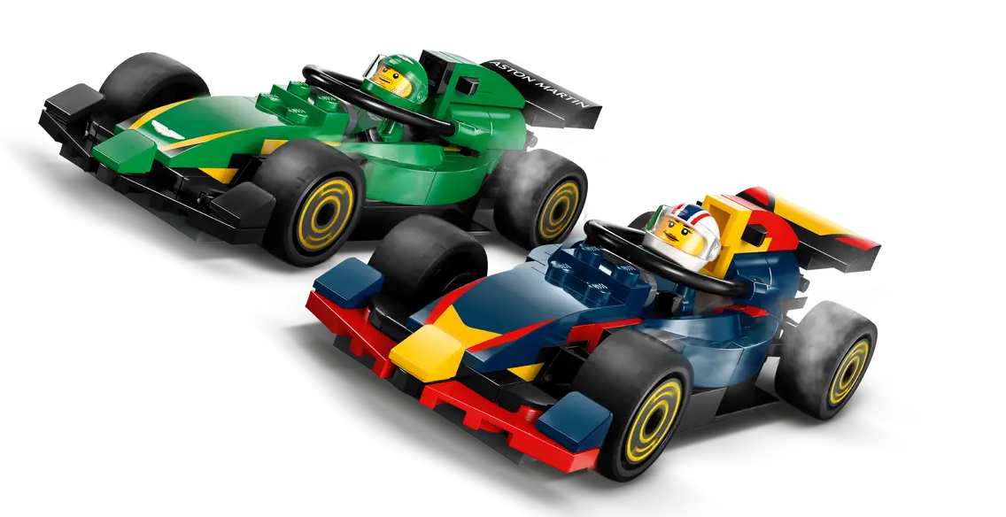 Lego City F1® Truck with RB20 & AMR24 F1® Cars - 60445
