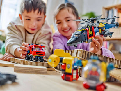 Lego City Helicopter, Fire Truck & Submarine Remix - 60462