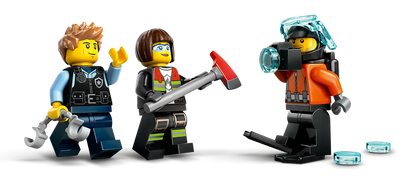 Lego City Helicopter, Fire Truck & Submarine Remix - 60462