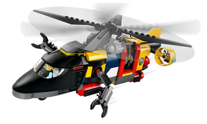 Lego City Helicopter, Fire Truck & Submarine Remix - 60462
