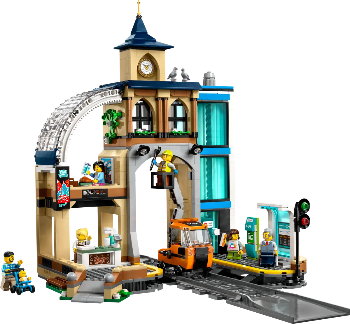 Lego City Central Train Station - 60469
