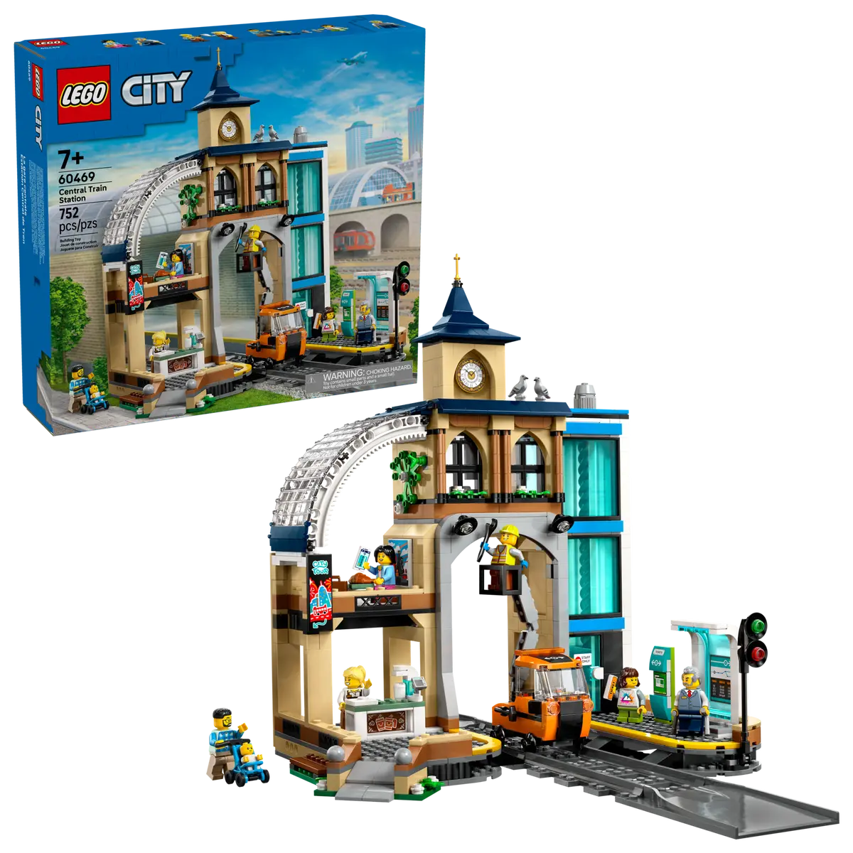 Lego City Central Train Station - 60469