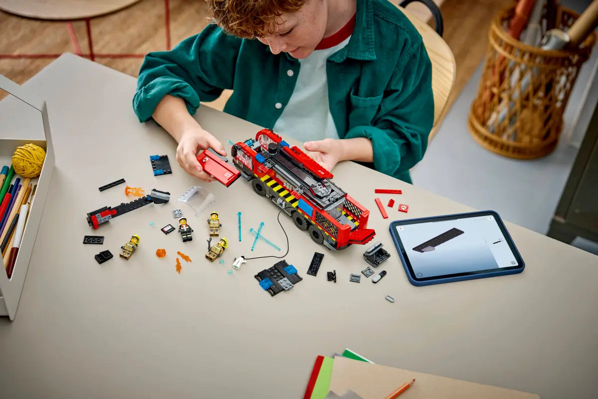 Lego City Airport Fire Truck - 60499