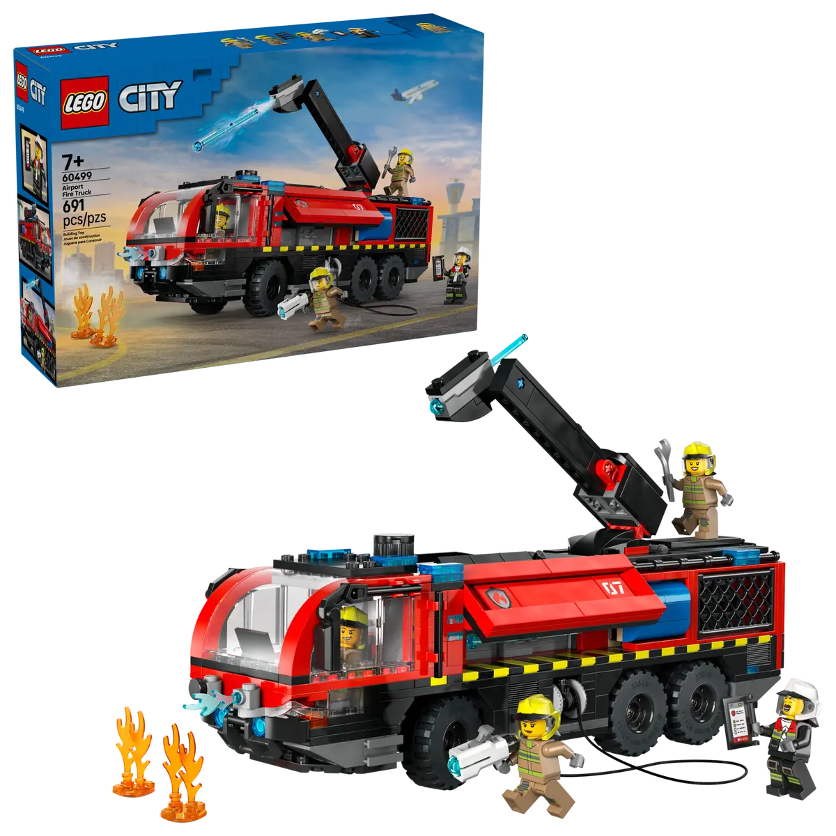 Lego City Airport Fire Truck - 60499