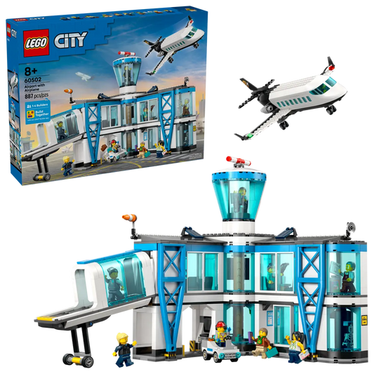 Lego City Airport with Airplane - 60502