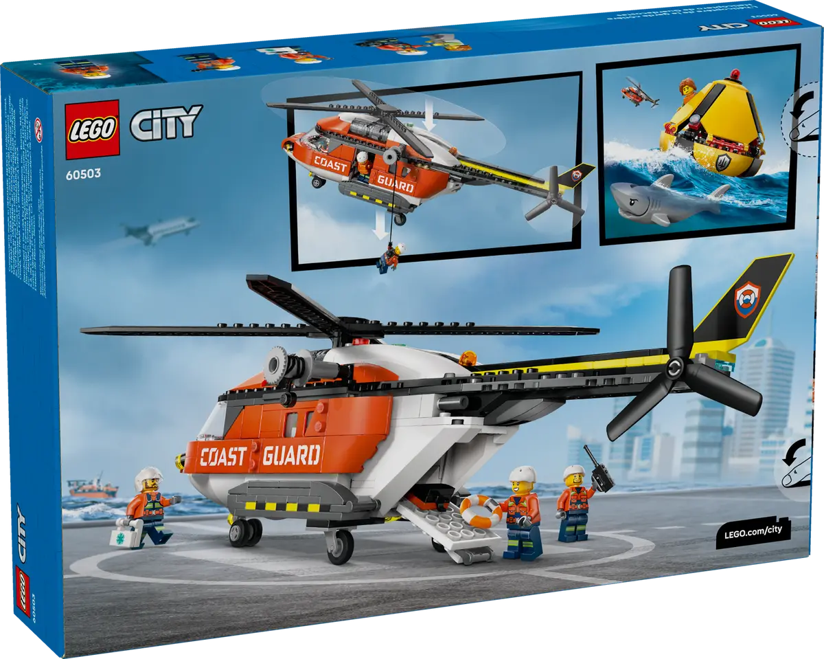Lego City Coast Guard Helicopter - 60503