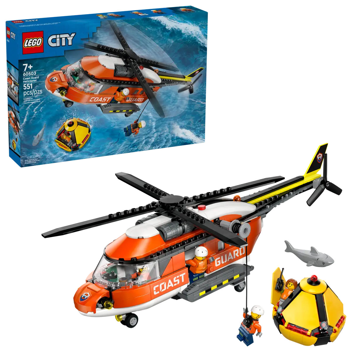 Lego City Coast Guard Helicopter - 60503