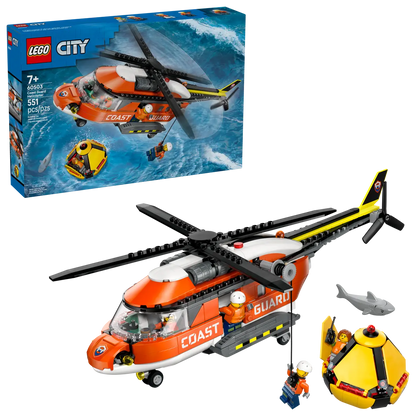 Lego City Coast Guard Helicopter - 60503