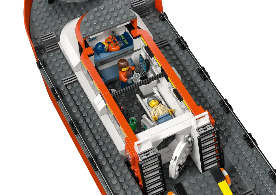 Lego City Coast Guard Rescue Boat & Helicopter - 60504