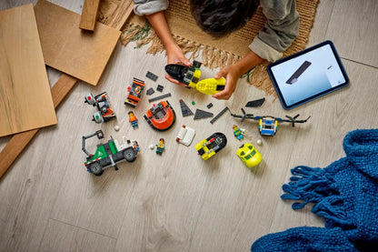 Lego City Airplane, Service Truck & Hovercraft Remix - 60505