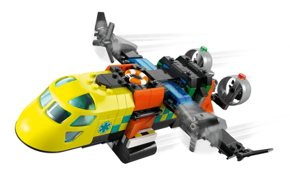 Lego City Airplane, Service Truck & Hovercraft Remix - 60505