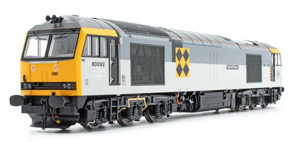 Class 60 60092 'Reginald Munns' TTG Triple Grey Coal Sector Diesel Locomotive - DCC Sound