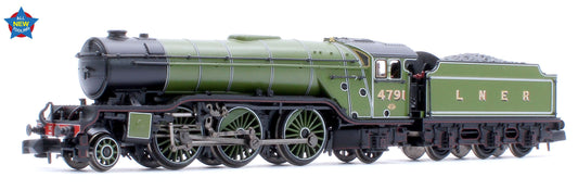 LNER V2 4791 LNER Lined Green (Original) Steam Locomotive