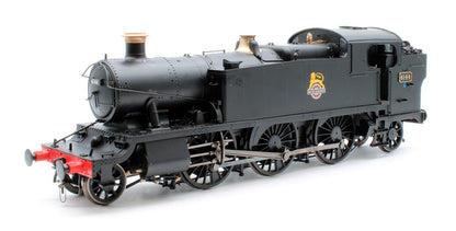 Class 61xx Large Prairie 2-6-2T 6144 BR Black Early Crest Steam Locomotive