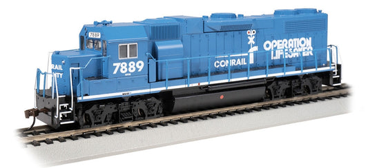 GP38-2 - Conrail #7889 (Operation Lifesaver) Diesel Locomotive