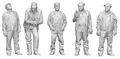 9029-120 TT:120 Gauge - Transitional Era Crew Bundle