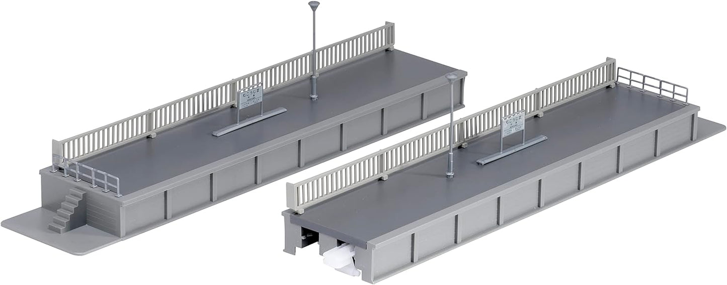 Kato 23-180 Unitrack Opposite Platforms End (Pre-Built)