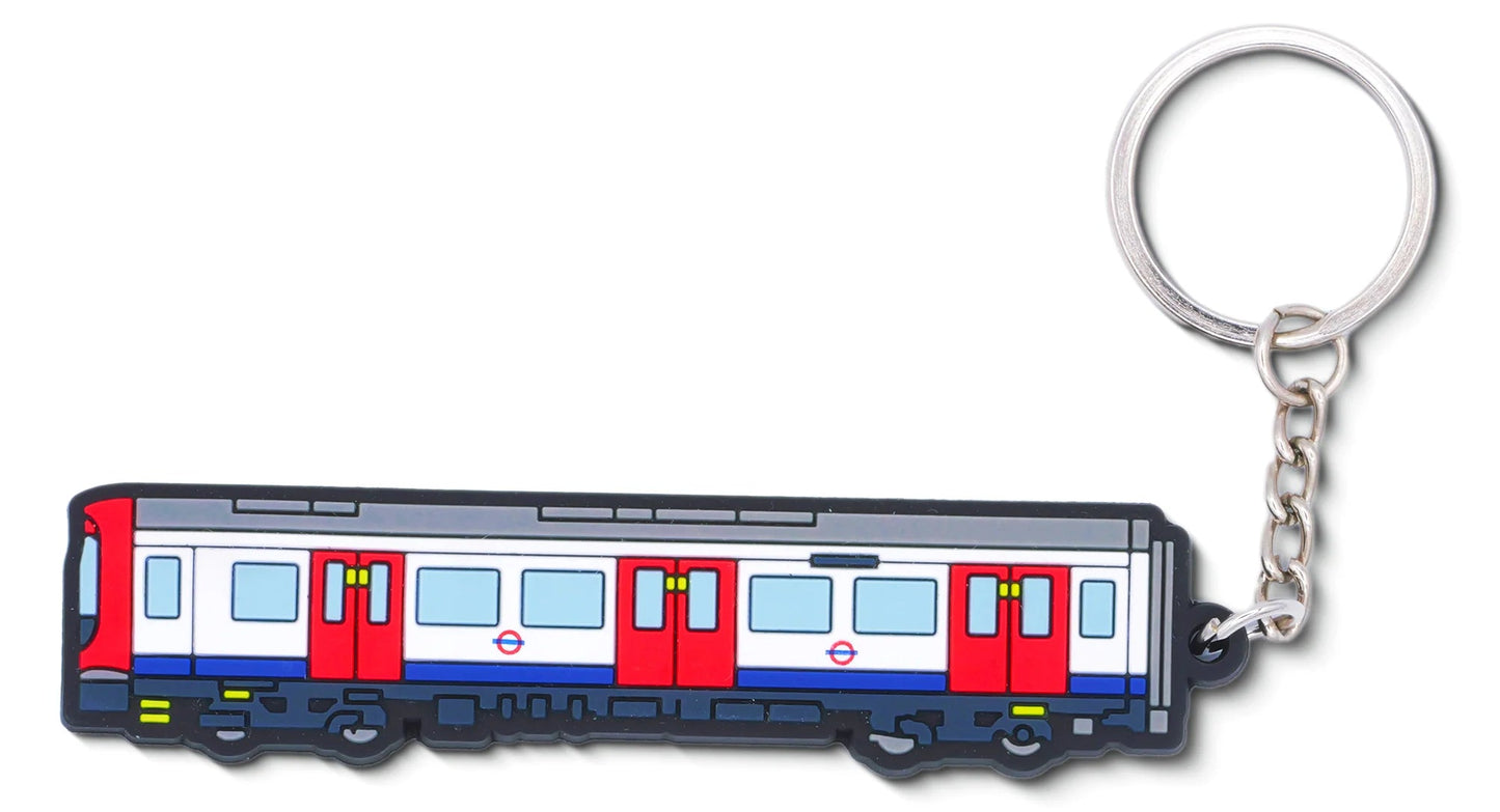 Tube Train Keyring