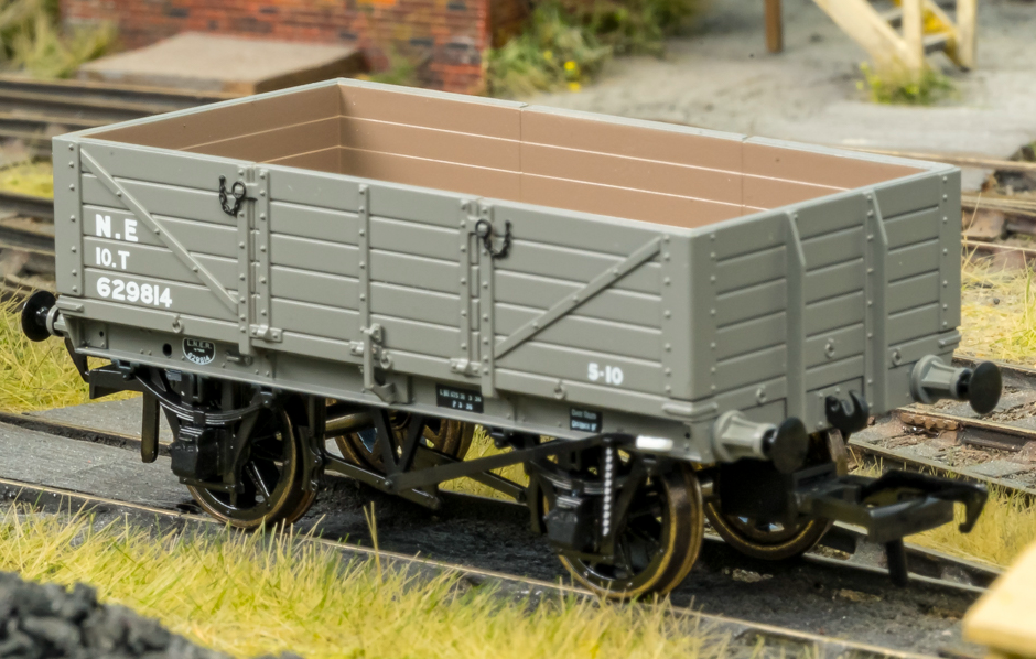 GER Dia.17 5-Plank Open Wagon NE (post-36) No.629814