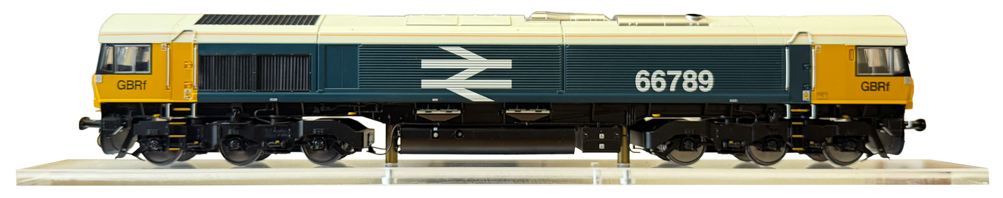 7D-066-005 Class 66 789 GBRF 'British Rail 1948-1997' BR Blue Large Logo Diesel Locomotive