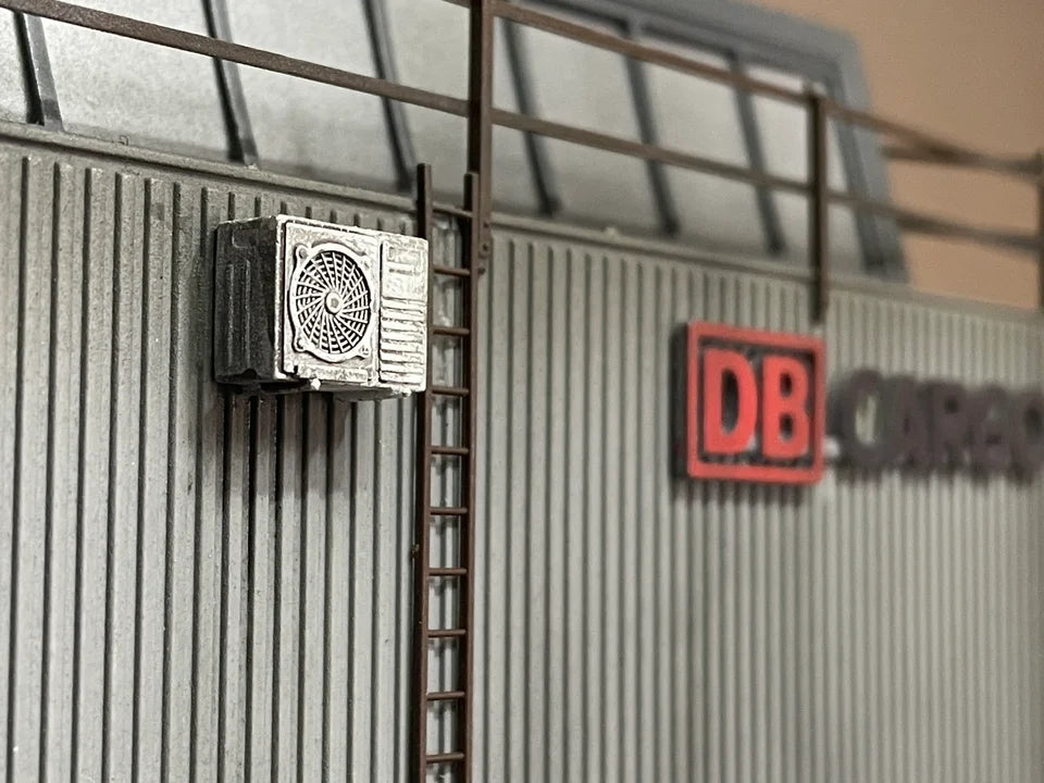 OO Gauge Air Conditioning Unit (Pack of 5) - Unpainted