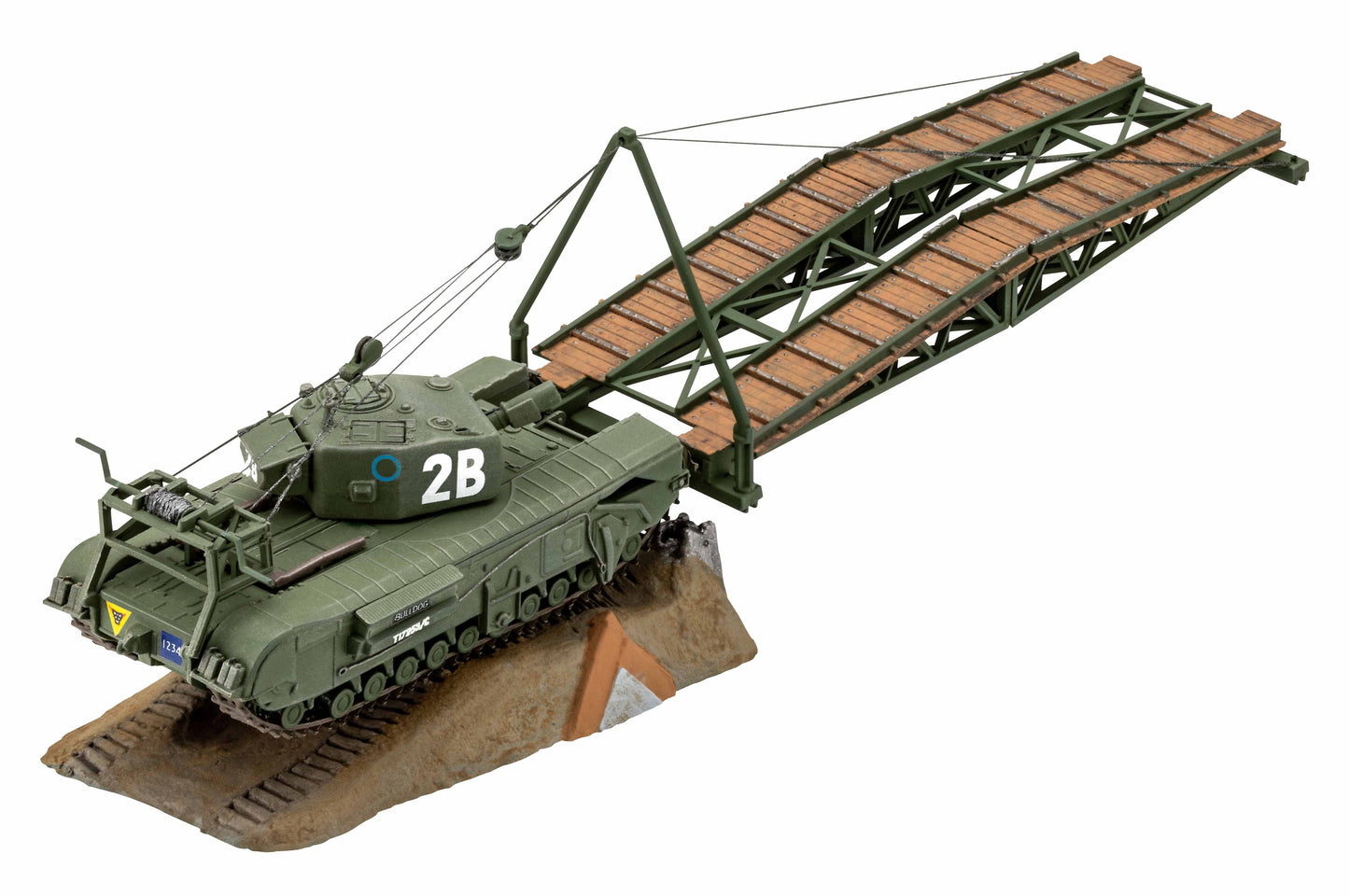 Model Set Churchill A.V.R.E. (1:76 Scale) Model Kit