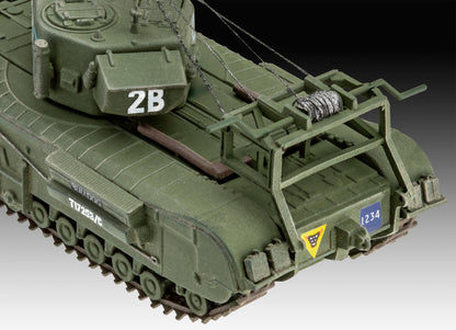 Model Set Churchill A.V.R.E. (1:76 Scale) Model Kit