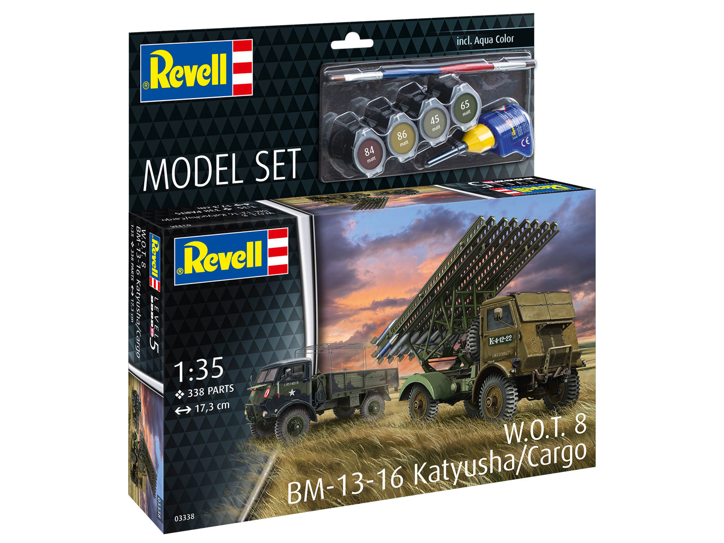 Model Set W.O.T. 8 BM-13-16 Katyusha/Cargo