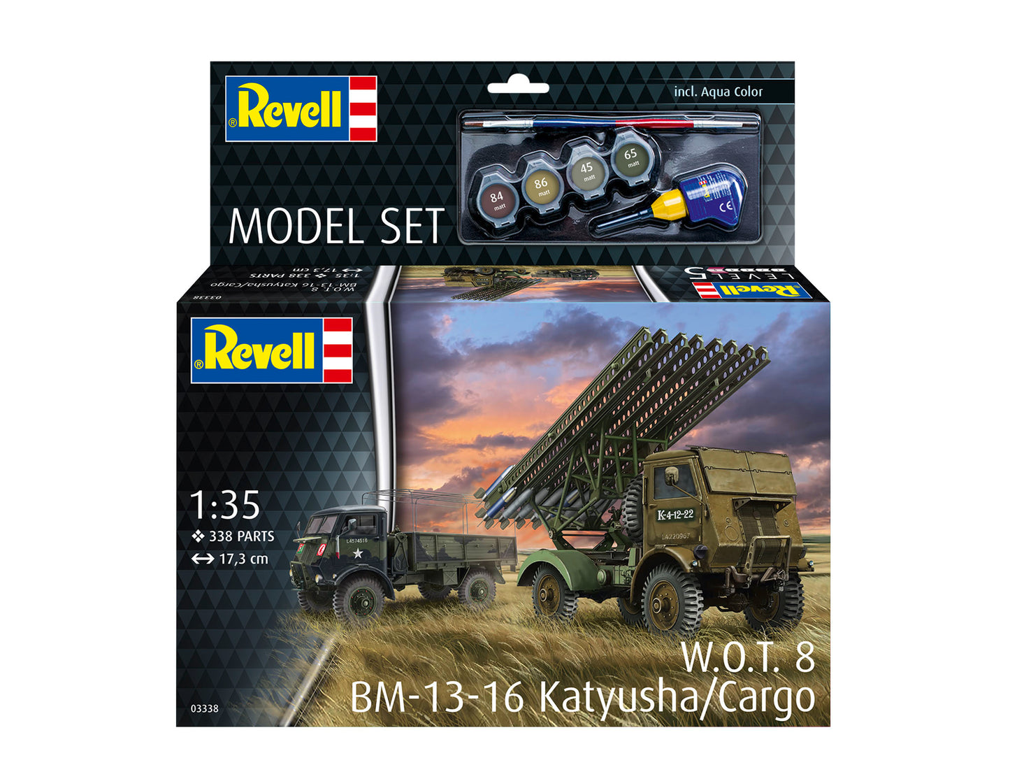 Model Set W.O.T. 8 BM-13-16 Katyusha/Cargo