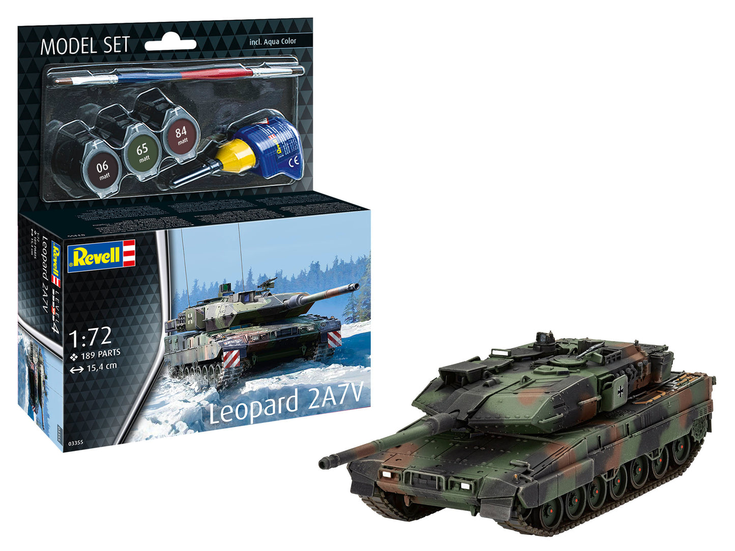 Model Set Leopard 2A7V Model Kit