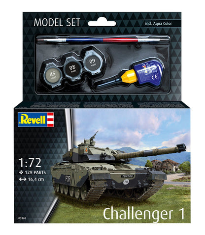 Model Set Challenger 1 Tank