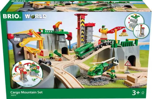 BRIO World Railway Set Cargo Mountain Set