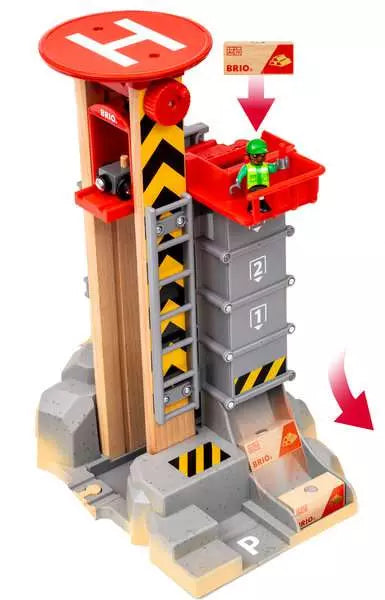 BRIO World Railway Set Cargo Mountain Set