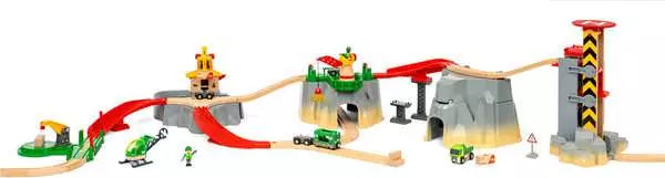 BRIO World Railway Set Cargo Mountain Set