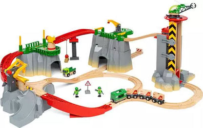 BRIO World Railway Set Cargo Mountain Set