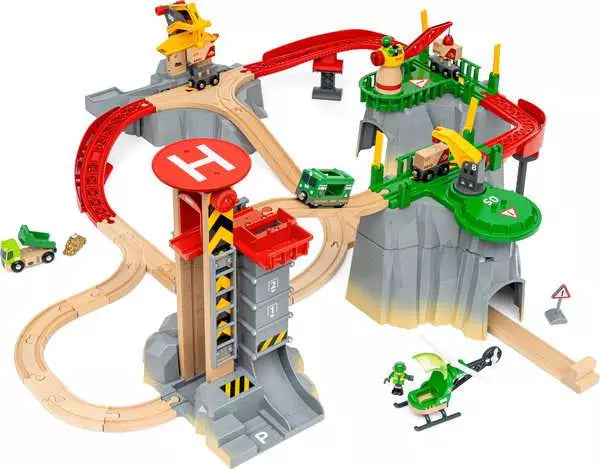 BRIO World Railway Set Cargo Mountain Set