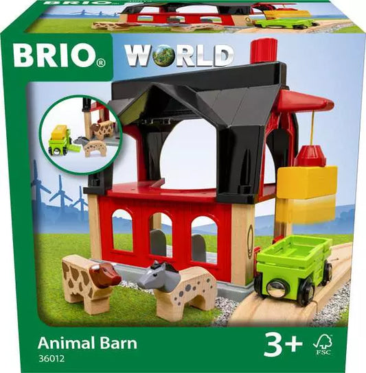 BRIO World Animal Barn