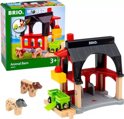 BRIO World Animal Barn