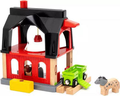 BRIO World Animal Barn