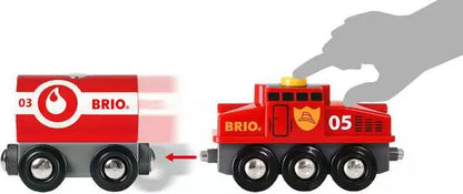 BRIO World Railway Set Rescue Team Train Set