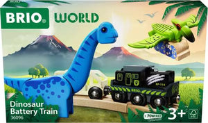BRIO World Dinosaur Battery Train