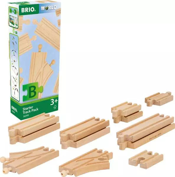 BRIO World Railway Tracks Starter Track Pack