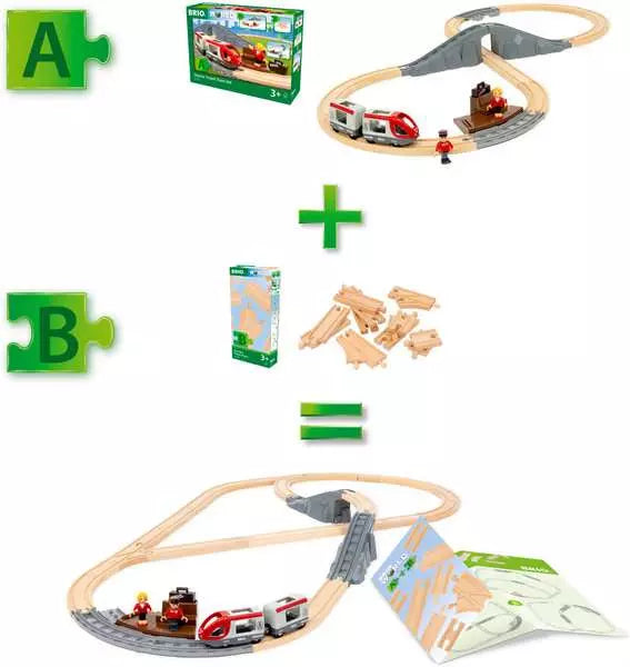 BRIO World Railway Tracks Starter Track Pack