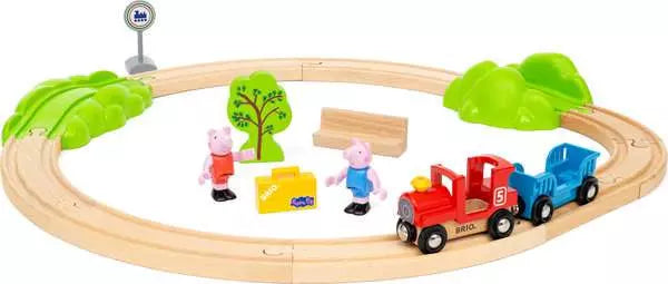 36123 BRIO World Peppa Pig Train Set
