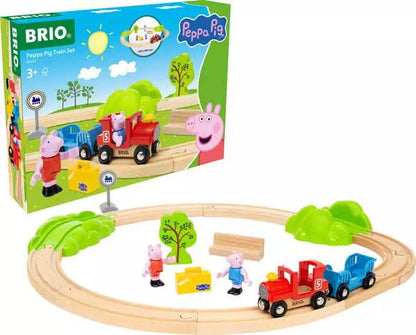 36123 BRIO World Peppa Pig Train Set