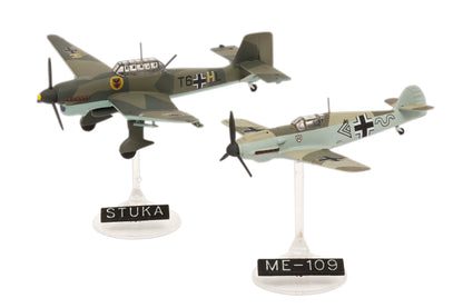Model Set Messerschmitt Bf109E & Ju87B Stuka