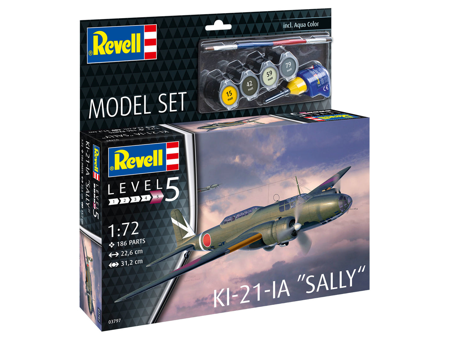 Model Set Ki-21-la "Sally"